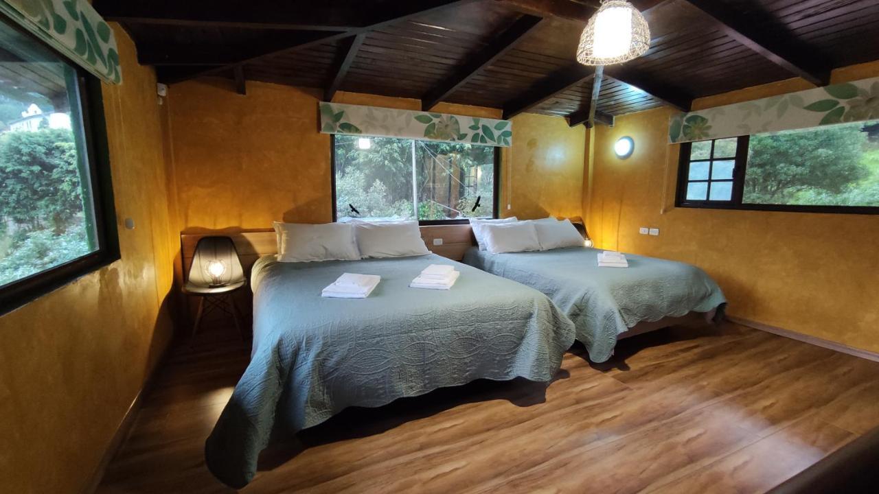 "Casa Verde" En Banos De Agua Santa Con Vista Al Volcan Tungurahua Exterior foto